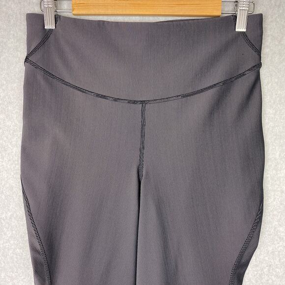 Lululemon Base Pace High-Rise Tight 25" Women's Size 10 in Two-Tone Ribbed - Picture 2 of 10